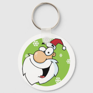 Happy Santa Clause T-shirts and Gifts Key Ring
