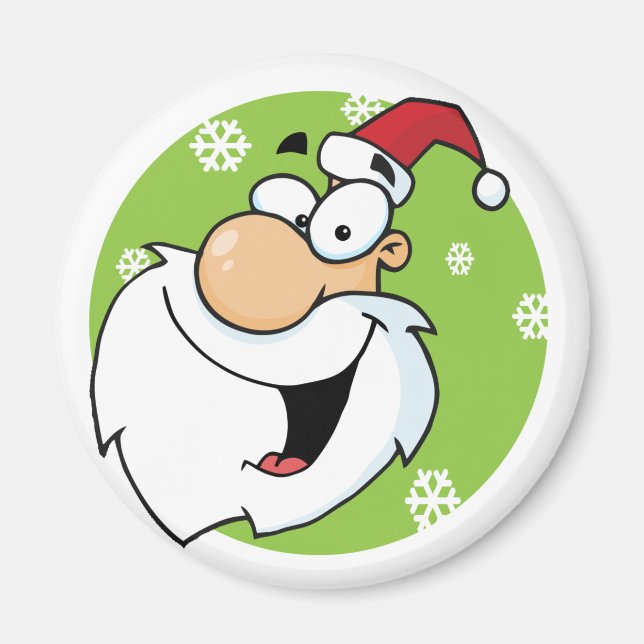 Happy Santa Clause T-shirts and Gifts Magnet (Front)