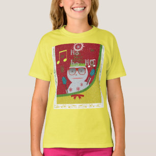 Happy Santa HoHoHo Girls' ComfortBlend® Sweatshirt T-Shirt