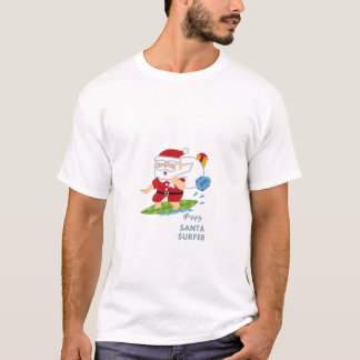 Happy santa surfer T-Shirt