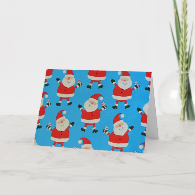 Happy Santas Card (Front)