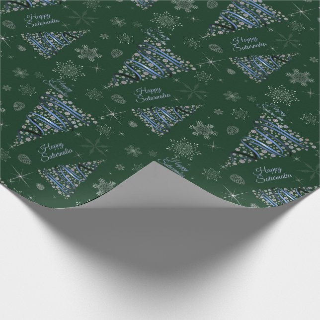 Happy Saturnalia Wrapping Paper (Corner)