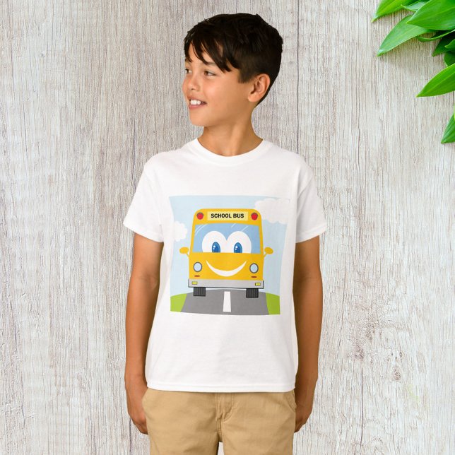 Happy School Bus T-Shirt (Creator Uploaded)