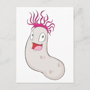Happy Sea Cucumber Postcard