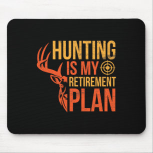 Happy Season Day Me Hunters Hunting Is My Retireme Mouse Mat