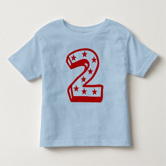 Happy Second Birthday Toddler T-Shirt