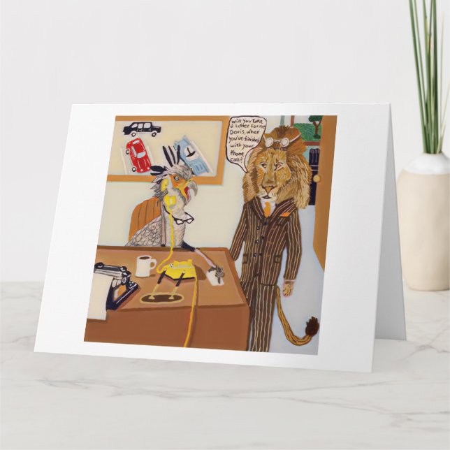 Happy Secretary’s Day Card (Front)