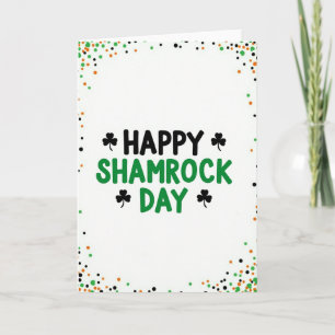 Happy Shamrock Day Card