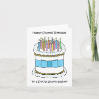 Happy Shared Birthday to Granddaughter
