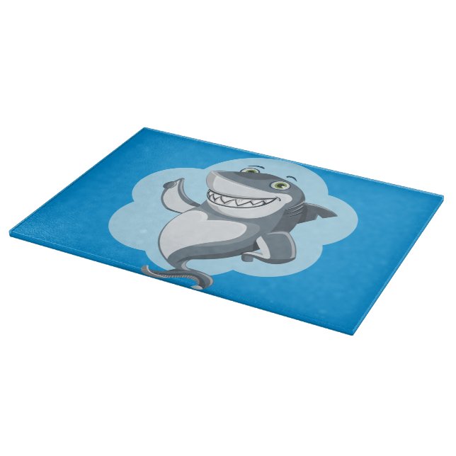 Happy shark cutting board (Corner)