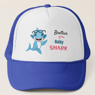 Happy Shark Family Brother Shark Trucker Hat