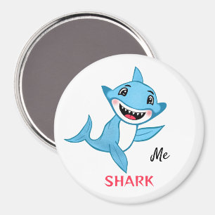 Happy Shark Family Me Shark Magnet