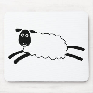 Happy Sheep Mouse Mat