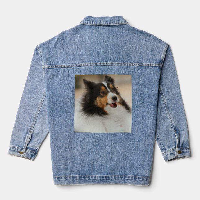 Happy Shelty Denim Jacket (Back)