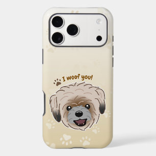 Happy Shih Tzu Dog Lover I Woof You Paws