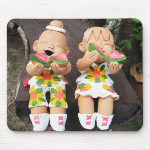 Happy Siamois Mouse Mat