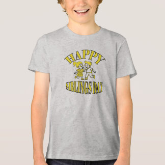 Happy siblings Day Tri-Blend Shirt