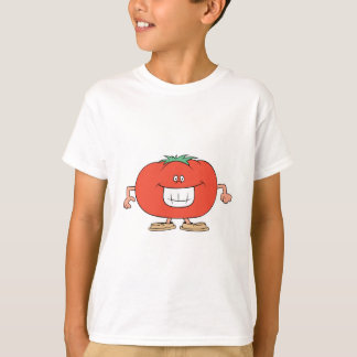happy silly tomato cartoon T-Shirt