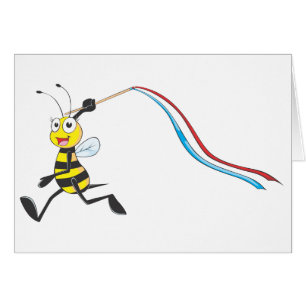 Happy Sister Bee Running
