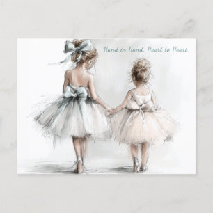 Happy Sister Day Greeting Card Pastel Fashion 