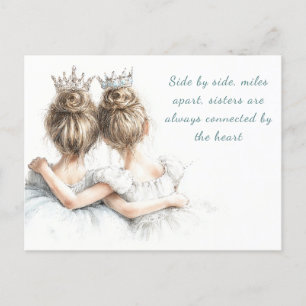 Happy Sister Day Greeting Card Pastel Fashion