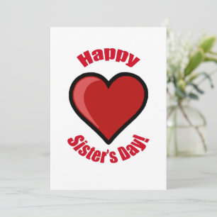 Happy Sister's Day! Invitation