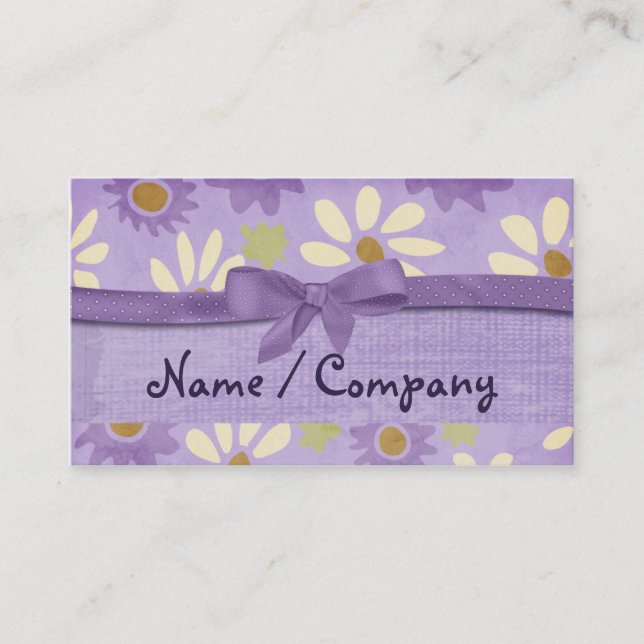 Happy Sixties Business Card (Front)