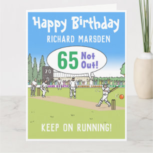 Happy Sixty Fifth Birthday - 65 Years Old Card