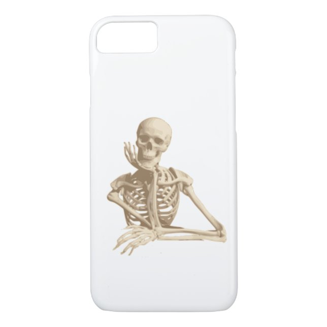 Happy Skeleton Case-Mate iPhone Case (Back)