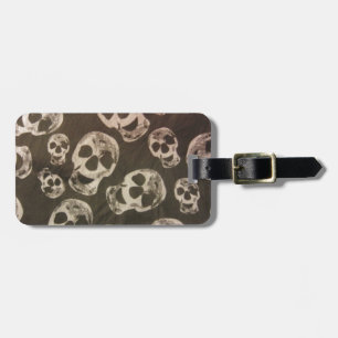 Happy Skulls Luggage Tag