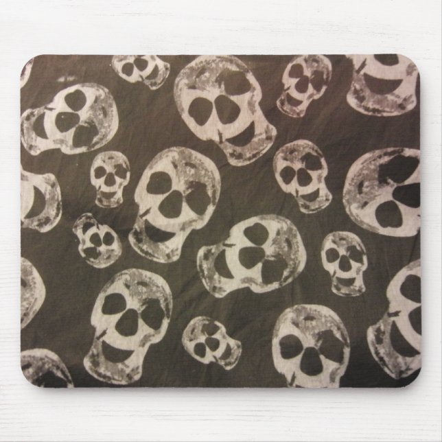 Happy Skulls Mouse Mat (Front)