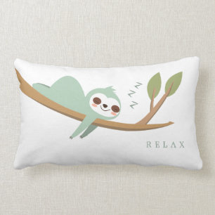 Happy Sloth Relax Lumbar Cushion