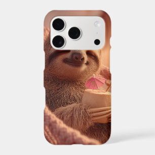 Happy Sloth Relaxing in a Hammock