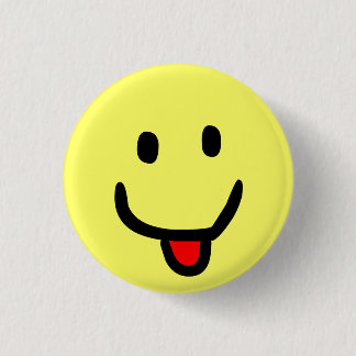 Happy Smile 3 Cm Round Badge