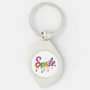 Happy Smile Key Ring