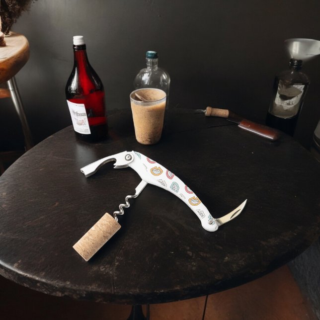 Happy Smile Lips Corkscrew (Corkscrew Bottle Opener)