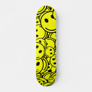 Happy Smiles Trippy Skateboard Deck