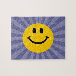 Happy Smiley Face Jigsaw Puzzle