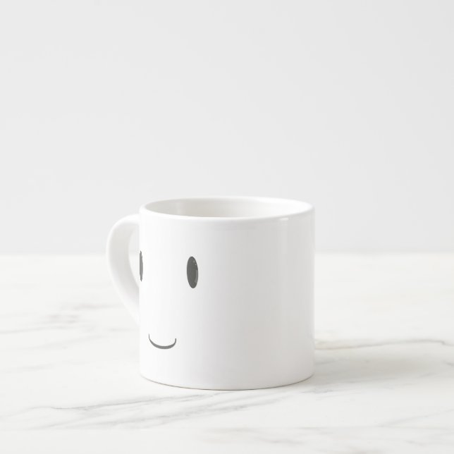 Happy smiling double-faced mug (Front Left)