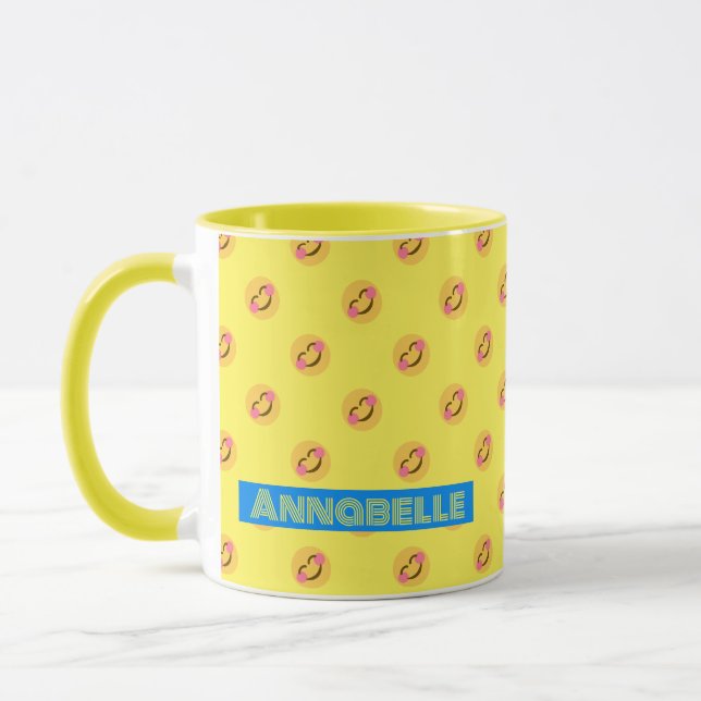 Happy Smiling Faces Mug (Left)