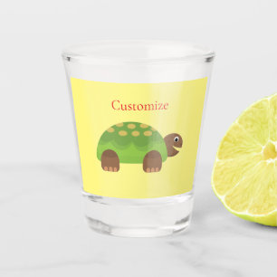 Happy Smiling Turtle Thunder_Cove Shot Glass