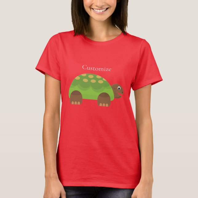 Happy Smiling Turtle Thunder_Cove T-Shirt (Front)