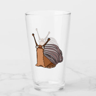 Happy Snail Glass