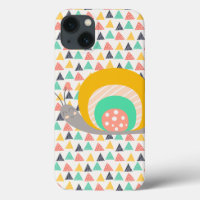 Happy Snail on Triangles