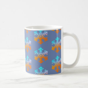 Happy Snowflakes Classic White Mug