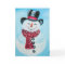 Happy Snowman Greeting Card