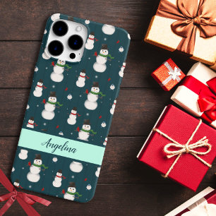 Happy Snowman Holiday iPhone / iPad case