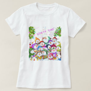 Happy Snowmans Christmas T-Shirt