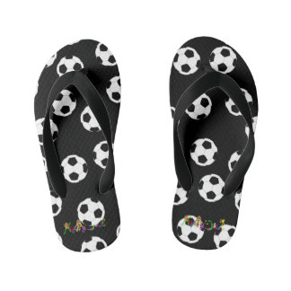Happy Soccer by The Happy Juul Company Kid's Flip Flops