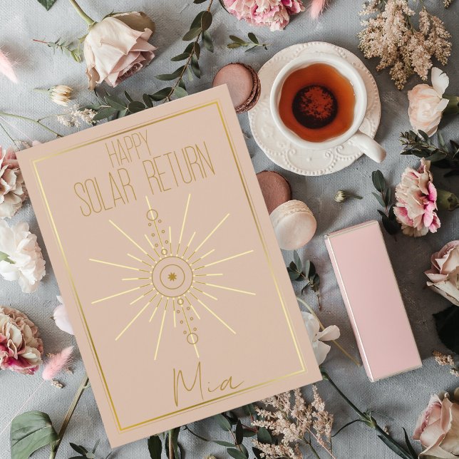 Happy Solar Return Astrology Birthday Card (Creator Uploaded)